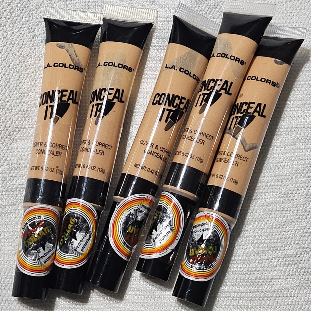 LA Colors Conceal It Cover & Correct Concealer CC567 Tan‎ 0.42oz New lot of 5